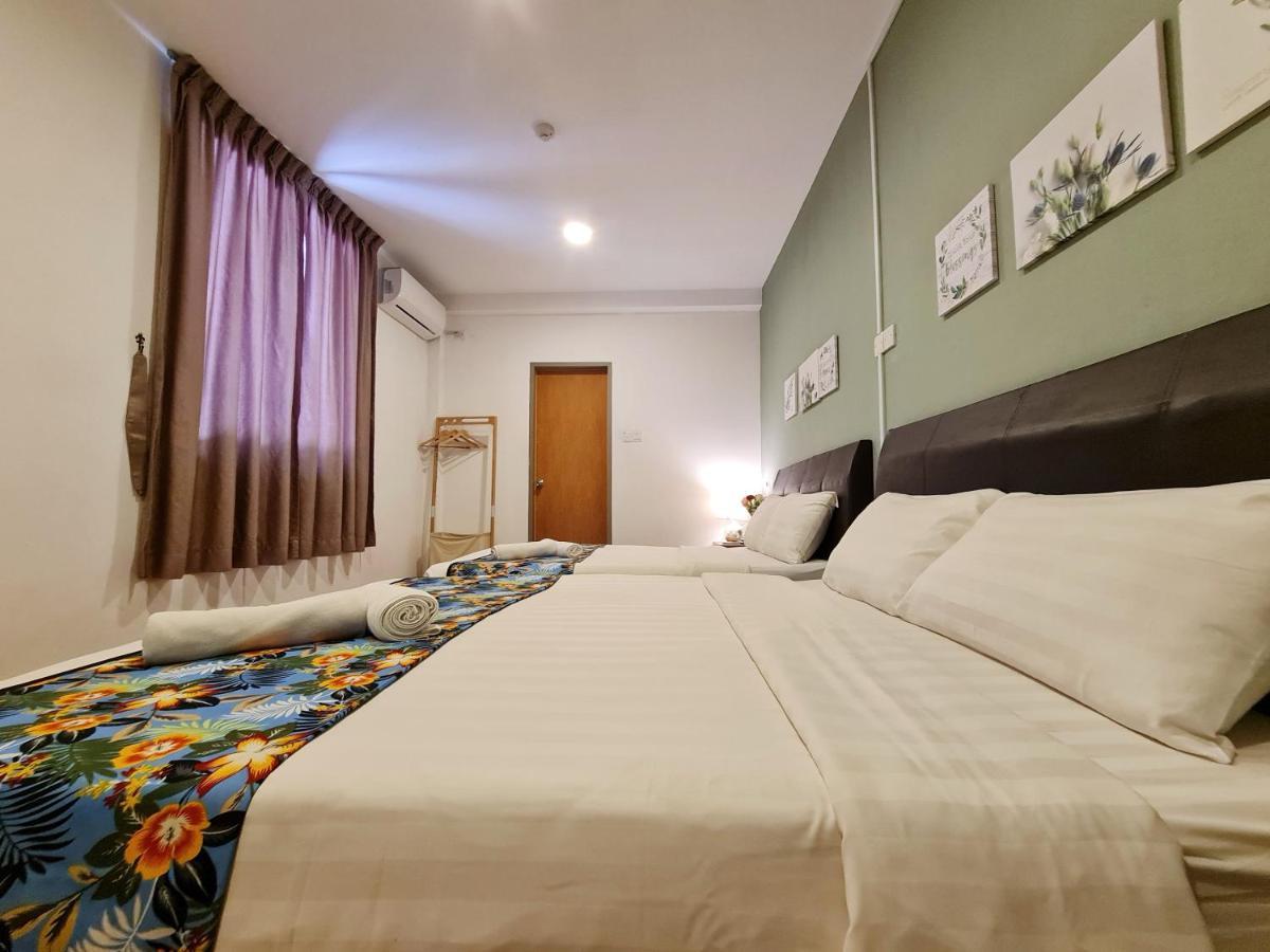 Treeline Urban Inn Kota Kinabalu Exterior foto
